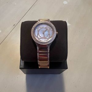 MK watch with rhinestones